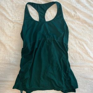 Dark Green Fabletics Workout Top (Woman’s: L)